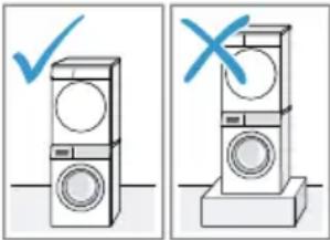 BOSCH WQG235D8FG - Lieu d'installation Conditions - 2