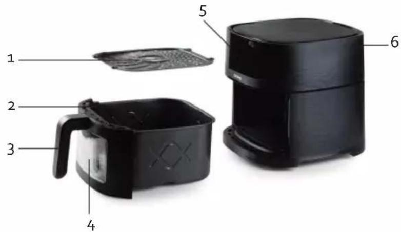 DOMO DO542FR - PANNELLO DI CONTROLLO - 1