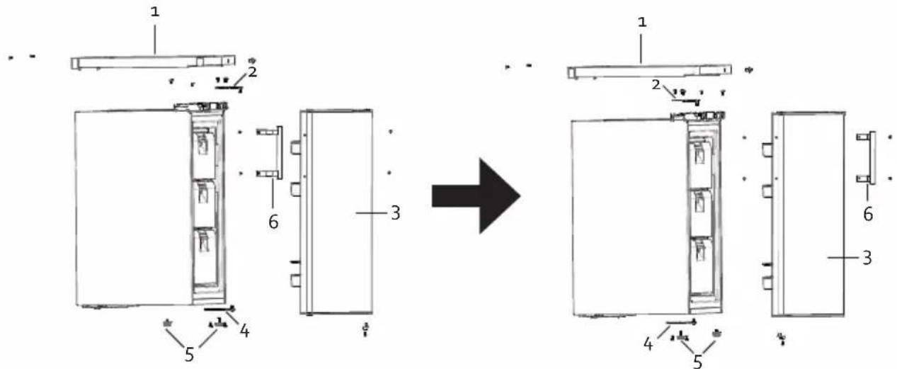 DOMO DO91135F - DOOR CONVERSION - 1