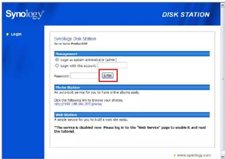 SYNOLOGY DiskStation DS-101j - Assistant - 2