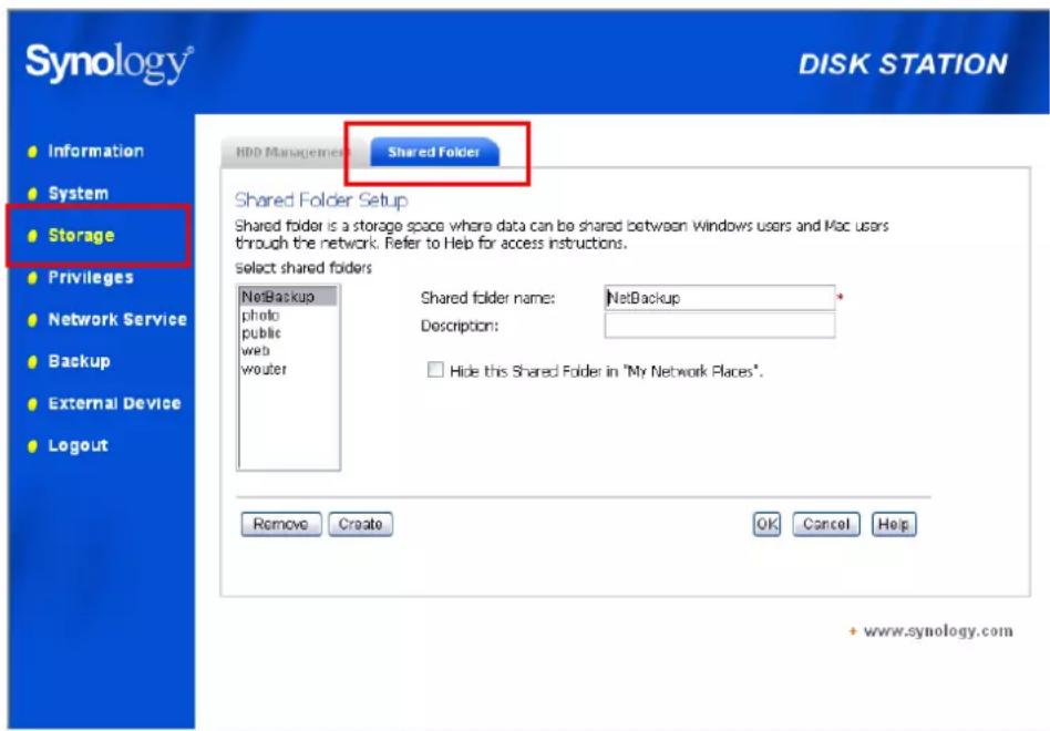 SYNOLOGY DiskStation DS-101j - Créés par l'administrateur - 1
