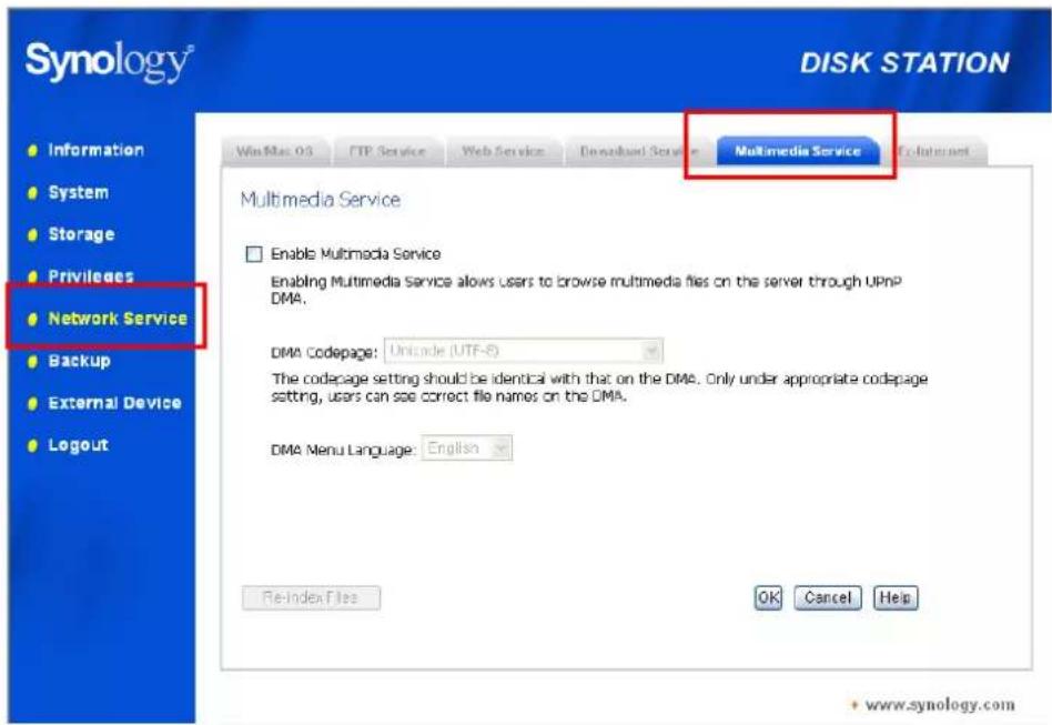 SYNOLOGY DiskStation DS-101j - Service iTunes - 2