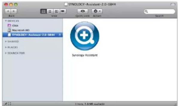 SYNOLOGY DiskStation DS210j - Utilisateur Mac OSX - 6