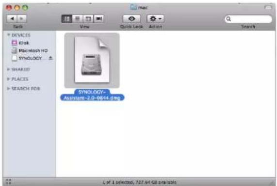 SYNOLOGY DiskStation DS210j - Utilisateur Mac OSX - 4