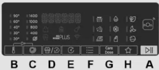 HOOVER H3WPS6106TAMB-S - COMANDI E PROGRAMMI - 2