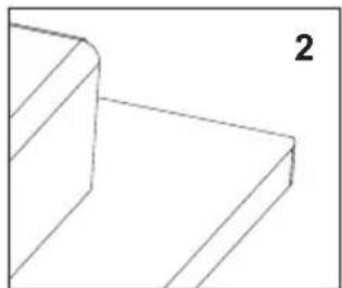 AMICA KMI 751 100 C - Assembly of the gasket - 2