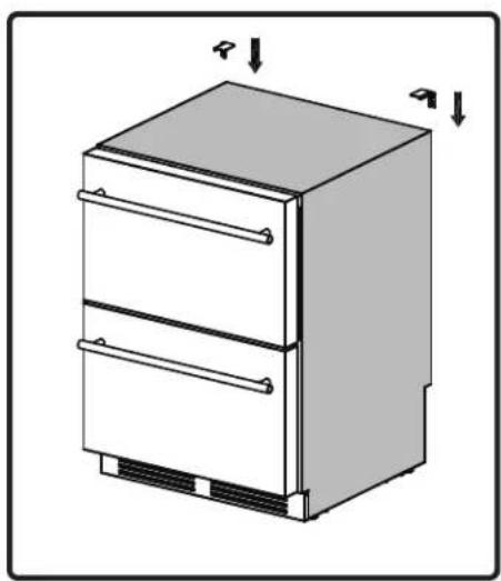 Zephyr Presrv PRRD24C2AP - Installation du support anti-basculement - 4