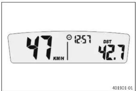 GAS GAS EC 250F (2024) - Vitesse, heure et distance parcourue 1 DST - 1