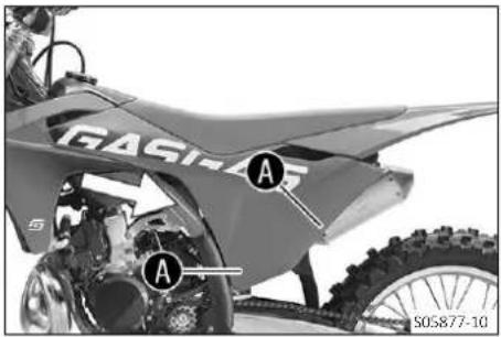 GAS GAS EX 250 (2024) - TRAVAUX D'ENTRETIEN SUR LA PARTIE-CYCLE - 1