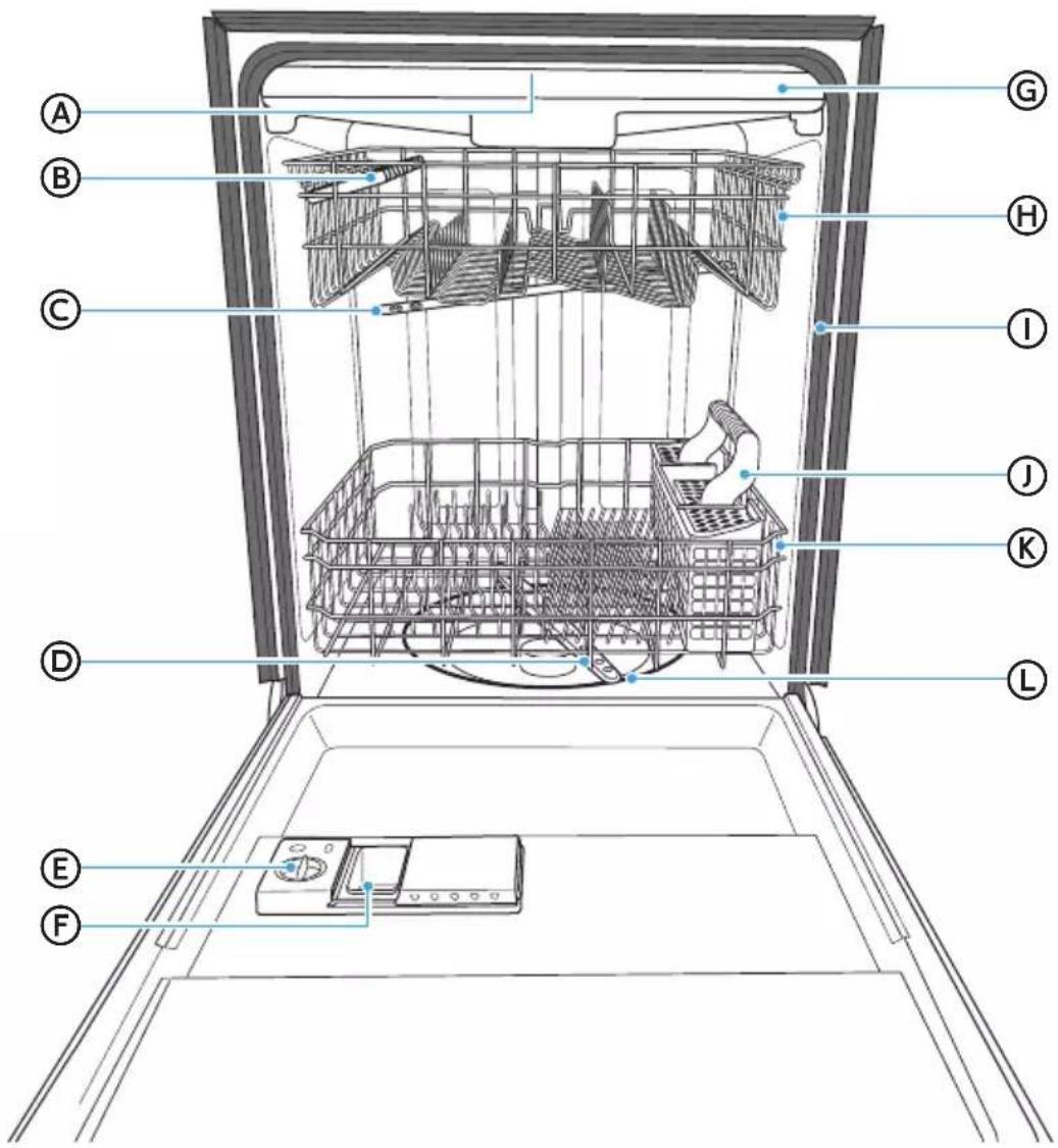 MIDEA MDT24P4AST - PIEZAS Y CARACTERÍSTICAS - 1