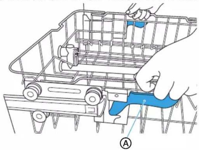 MIDEA MDT24P4AST - Pour abaisser le panier supérieur : - 1
