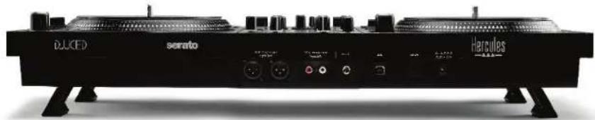 HERCULES DJControl Inpulse T7 - Aansluitingen - 4