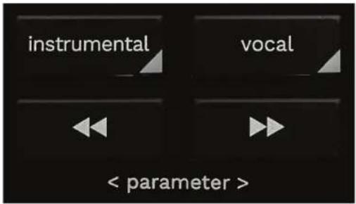 instrumental vocal < parameter >