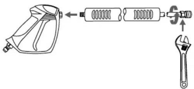 Simpson IR2030012B - Assemble the spray gun - 1