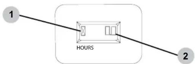 Simpson IR2030012B - HOUR METER - 1