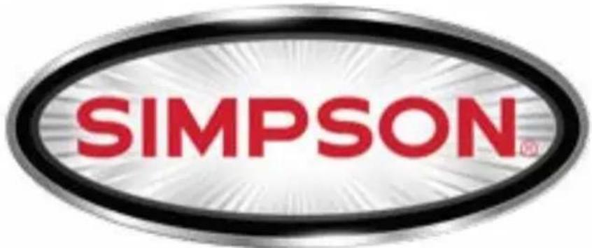 Simpson IR2030012B - ESTA PÁGINA SE DEJÓ EN BLANCO INTENCIONALMENTE - 1
