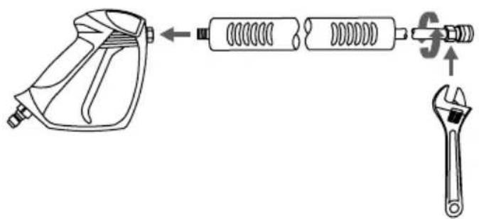 Simpson IR2535012B - Assemble the spray gun - 1