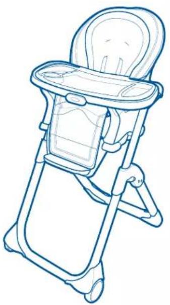 GRACO DuoDiner - This product can be used in the following modes: Ce produit peut être utilisé selon les modes suivants : Este producto se puede usar en los siguientes modos: - 1