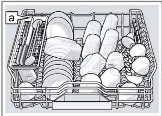 BLAUPUNKT 5VH 6X01EBE - Panier à vaisselle supérieur - 1