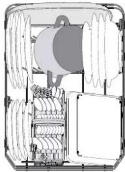 BLAUPUNKT 5VT 8X00EWEGB - CESTELLO INFERIORE - 1