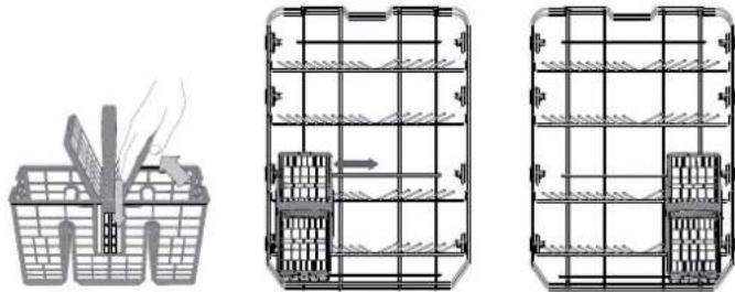 BLAUPUNKT 5VT 8X00EWEGB - CUTLERY BASKET - 1