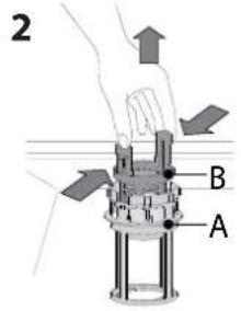 BLAUPUNKT 5VT 8X00EWEGB - The dishwasher must not be used without filters or if the filter is loose. - 2