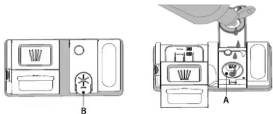 BLAUPUNKT 5VT 8X00EWEGB - REMLIR LE DISTRIBUTEUR DE LIQUIDE DE RINÇAGE - 1