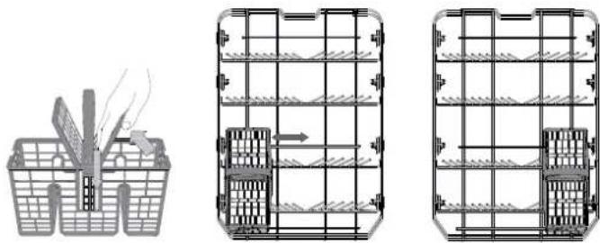 BLAUPUNKT 5VT 8X00EWEGB - CESTELLO PER LE POSATE - 1
