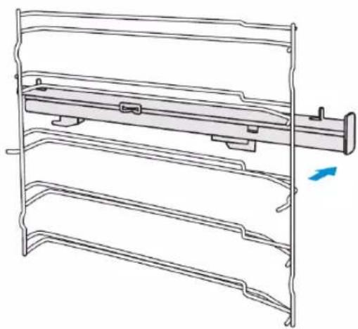 BLAUPUNKT 5B50P 8690 - Telescopische rails bevestigen - 3