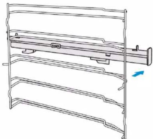 BLAUPUNKT 5B50P 8690 - Removing the telescopic rails - 2