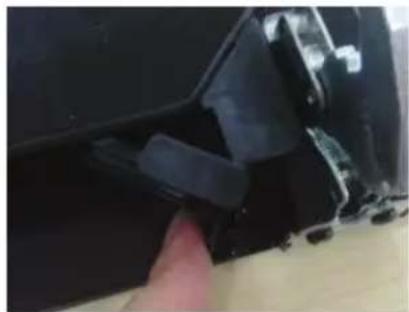 BLAUPUNKT 5B30N 0250 - Installation instruction of the door frame up cover and rotation bracket assembly - 10