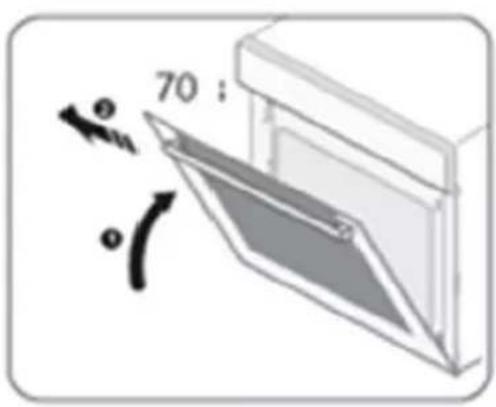 BLAUPUNKT 5B30N 0250 - OTVORI ZA VENTILACIJU - 5