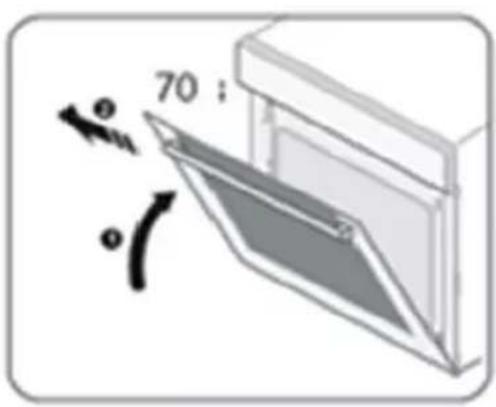 BLAUPUNKT 5B30N 0250 - Instructions d'installation de la bande de recouvrement de la porte et de l'ensemble du support rotatif - 4