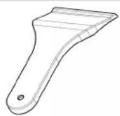 Glem Gas ART82 - Spatule en plastique - 2