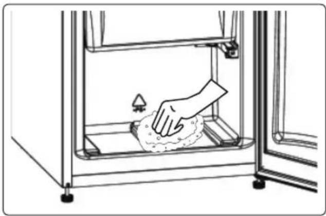 Glem Gas ARI1450 - Processo di sbrinamento del freezer - 1