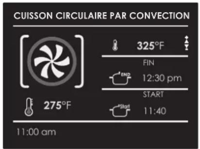 Glem Gas FODP30S - Pour retarder le démarrage d'un mode temporisé - 1