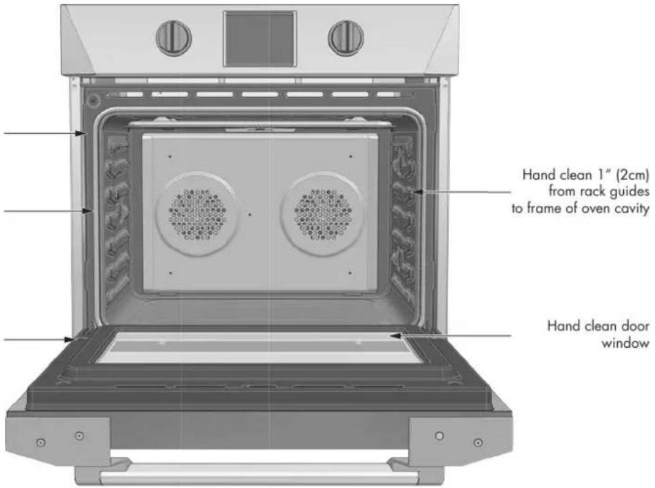 Glem Gas FODP30S - Preparing the Oven for Self-Clean - 1