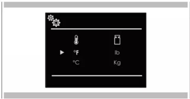 Glem Gas FODP30S - Temperature & Weight - 1