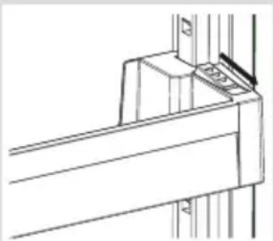 Glem Gas ARITU177 - Balconnet réglable (Sur certains modèles) - 1