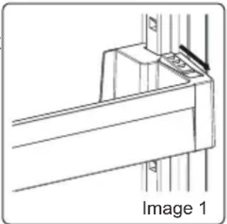 Glem Gas ARI302CA - Balconnet réglable (Dans certains modèles) - 1