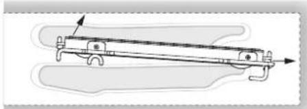 Glem Gas FOSP30S - To remove extendable rack from the oven: - 1