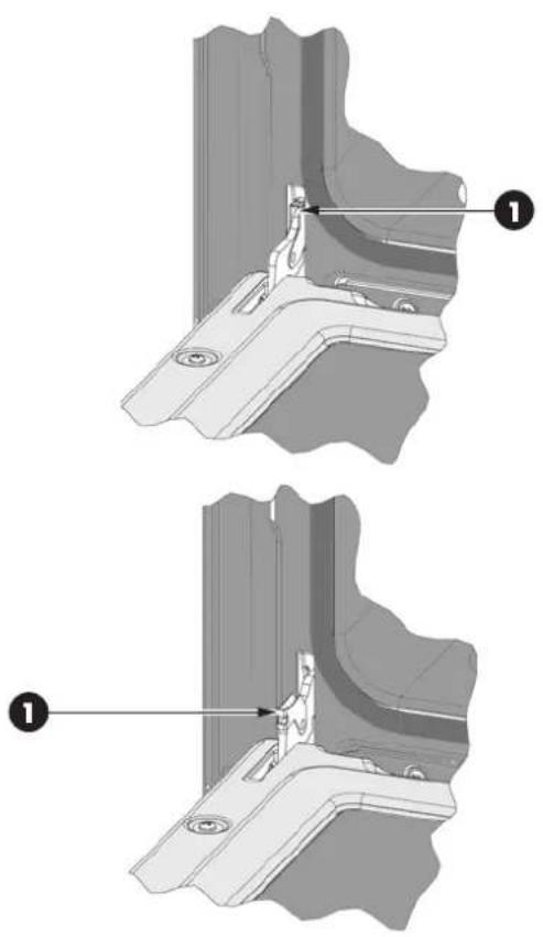 Glem Gas FOSP30S - Pour enlever la porte - 1