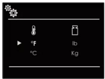 Glem Gas FOSP30S - Temperaturay Peso - 1