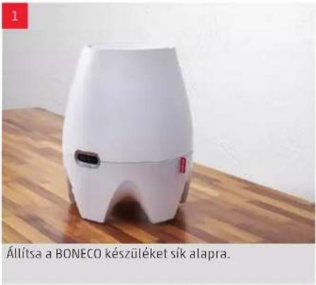 BONECO E200 - ÜZEMBE HELYEZÉS (KÖZVETLEN FELTÖLTÉS) - 1