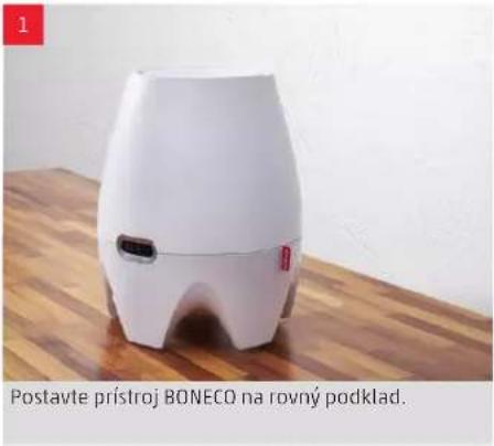 BONECO E200 - UVEDENIE DO PREVÁDZKY (PRIAME PLNENIE) - 1