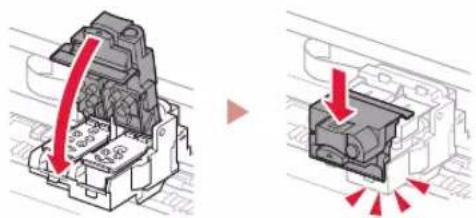 CANON PIXMA G2470 - Installing the Print Heads - 6