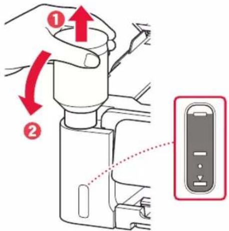 CANON PIXMA G2470 - Instalando as cabeças de impressão - 10