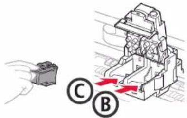 CANON PIXMA G2470 - Installing the Print Heads - 5