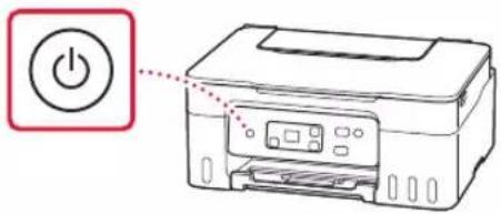 CANON PIXMA G2470 - Turning on the Printer - 2