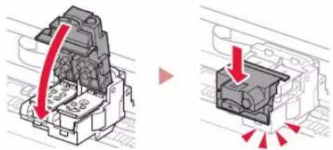 CANON PIXMA G2470 - Instalando as cabeças de impressão - 5